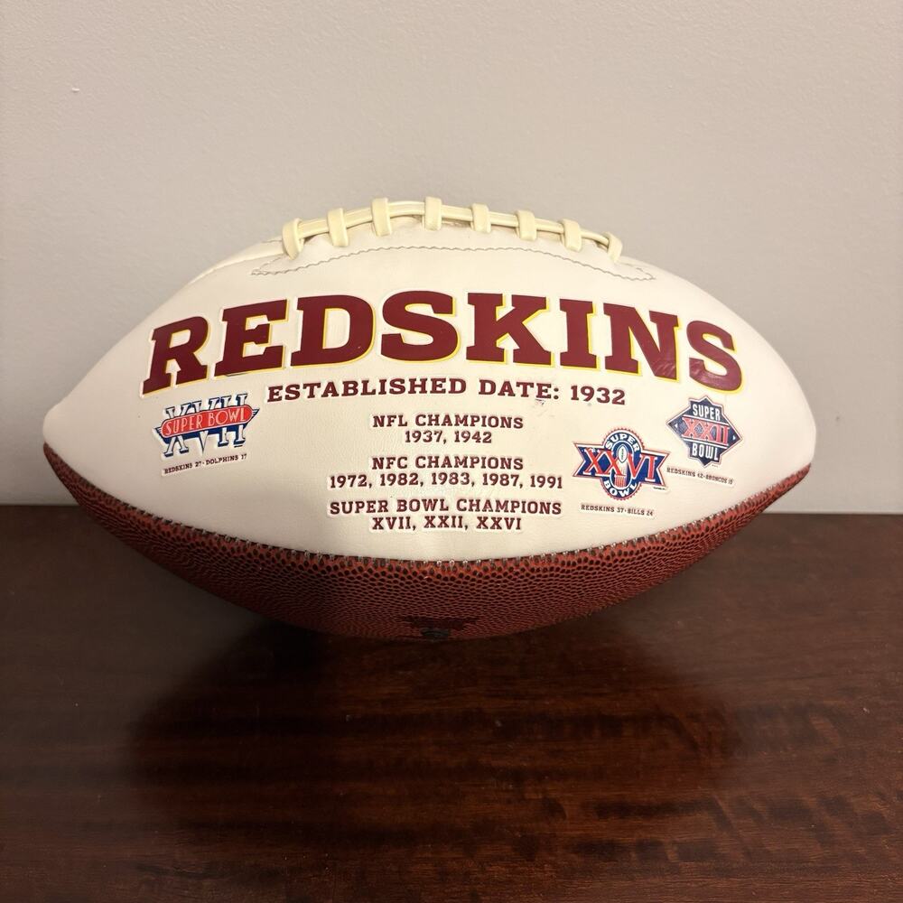 Washington Redskins Championship Football